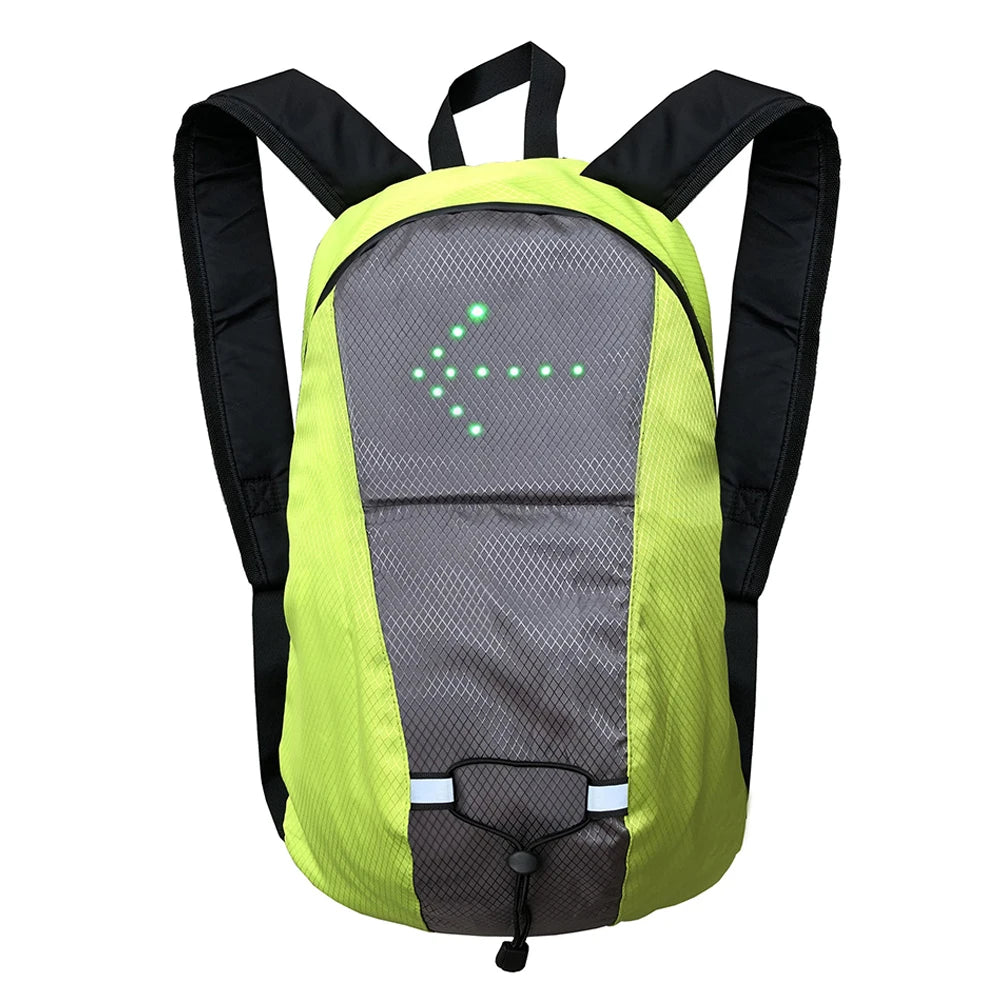 LED Signal Cycling Backpack
