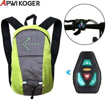 LED Signal Cycling Backpack