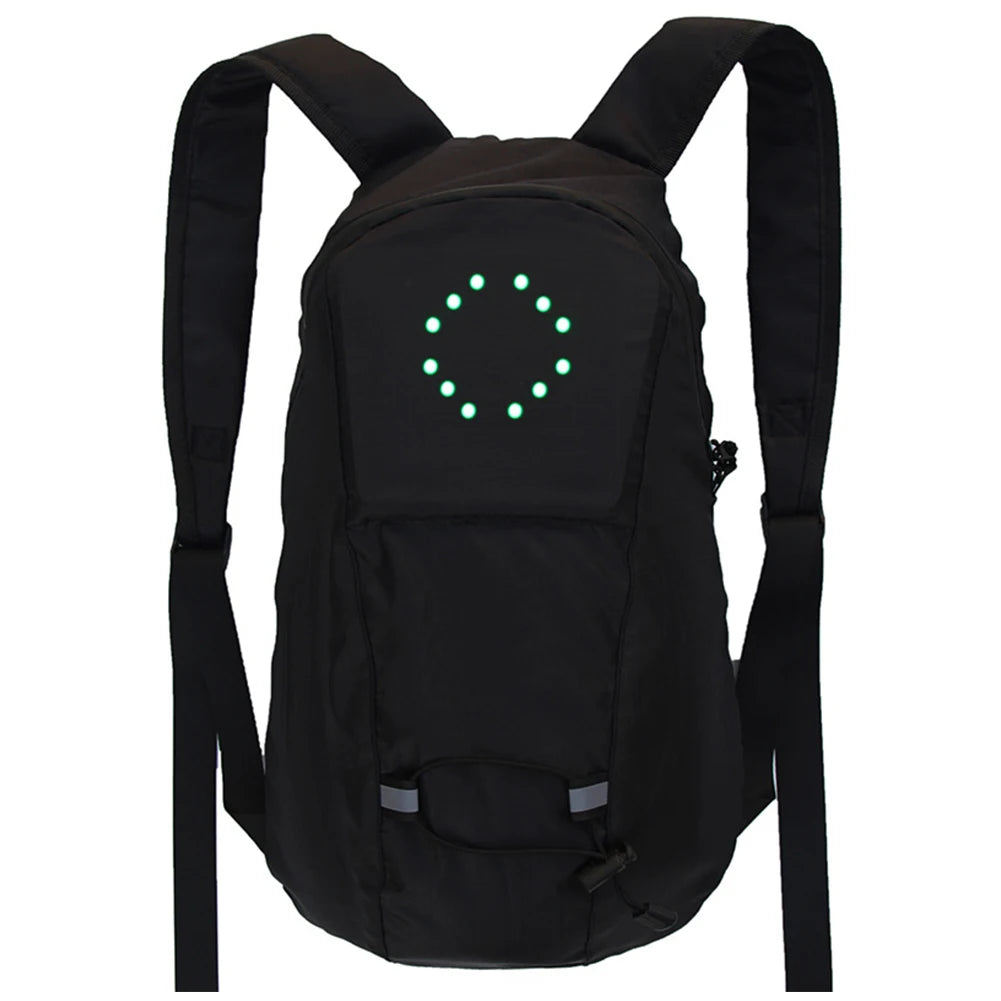 LED Signal Cycling Backpack