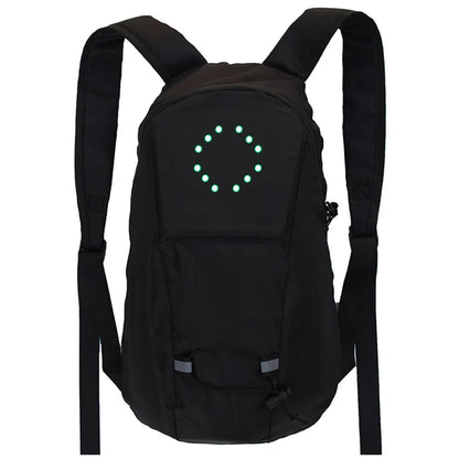 LED Signal Cycling Backpack