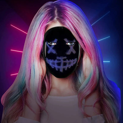 Halloween LED Mask - App Controlled