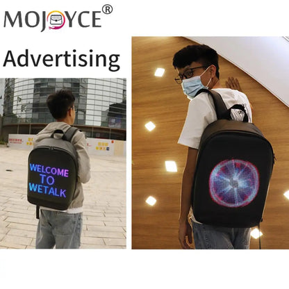 LED Display Screen Backpack