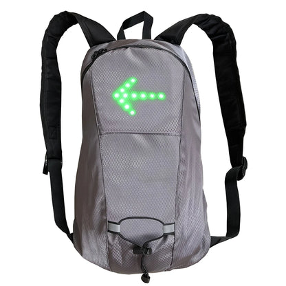 LED Signal Cycling Backpack